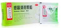 Ganmao Qingre Keli (12g*10 packets sugar type) Gan Mao Qing Re Ke Li Herbal remedy for Cold and Flu 感冒清热颗粒(有糖) TongRenTang